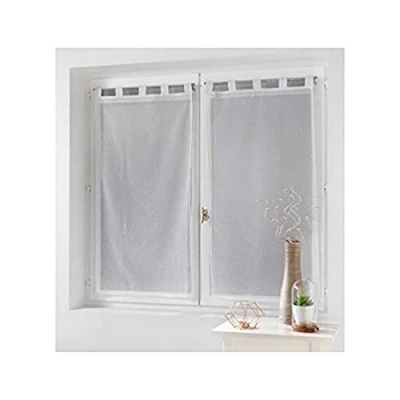 Afbeelding van Livetti Badkamermat Badmat Toiletmat Wcmat Badmatten 45x75cm Dolcy Wit