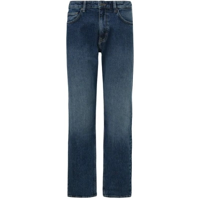 Afbeelding van Q/S designed by Heren broek Maat W36 x L32 Mannen 56Z4 BLUE katoen