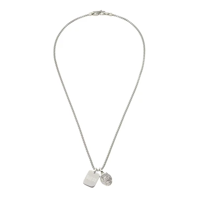 Afbeelding van Guess Edelstahl Ketting, Heren, Maat: One Size, Silber