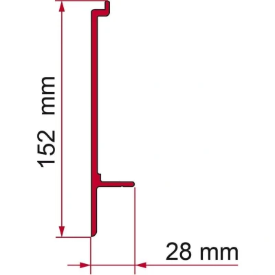 Afbeelding van Fiamma Adapter T Kleurloos Luifels Accessoires