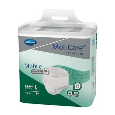 Afbeelding van Hartmann MoliCare Mobile 5 druppels Large 1 pak van 14 stuks