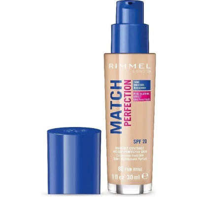Afbeelding van Rimmel London Match Perfection Foundation 082 Fair Beige