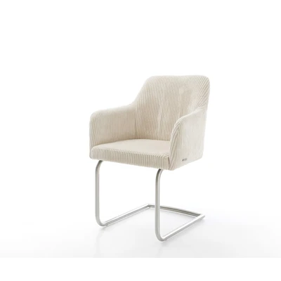 Afbeelding van sledemodel Greg Flex rond roestvrij staal cord beige