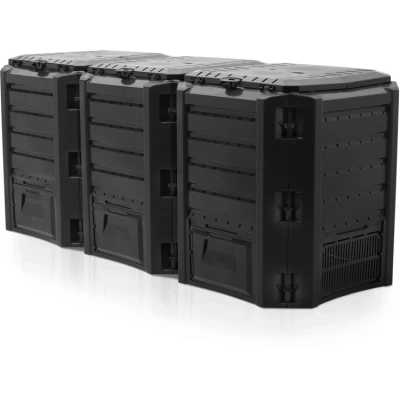 Afbeelding van Compostbak zwart 1200 L