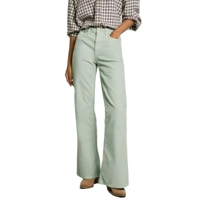 Afbeelding van Pepe Jeans Willa Bootcut jeans, Dames, Maat: 29x30, Light green