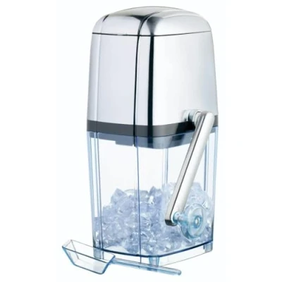Afbeelding van BarCraft IJsbrekermachine voor cocktails, met ijsschep, kunststof en roestvrij staal, 15,5 x 13,5 28 cm