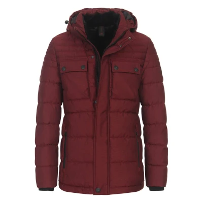 Afbeelding van Casamoda Steppjacke Winterjas, Heren, Maat: 3XL, Dunkelrot