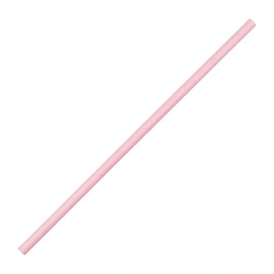 Afbeelding van Fiesta Compostable composteerbare papieren rietjes roze (250 stuks)