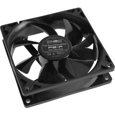 Afbeelding van NoiseBlocker BlackSilent Pro PE P PC ventilator Zwart (b x h d) 92 25 mm