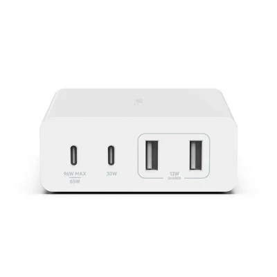 Afbeelding van Belkin 4 Ports GaN Desktop Charger USB &amp; C 108W