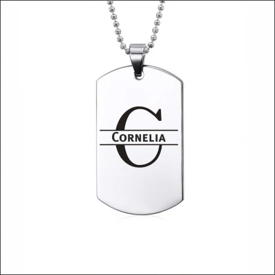 Afbeelding van Ketting RVS Met Naam Cornelia