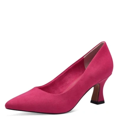 Afbeelding van Marco Tozzi Klassieke pumps, Dames, Maat: 36, Pink Textiel