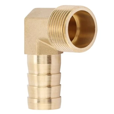 Afbeelding van Raccordi filettati in ottone da 3/4&quot;Raccordo filettato maschio a Raccordo 90 gradi (19mm)