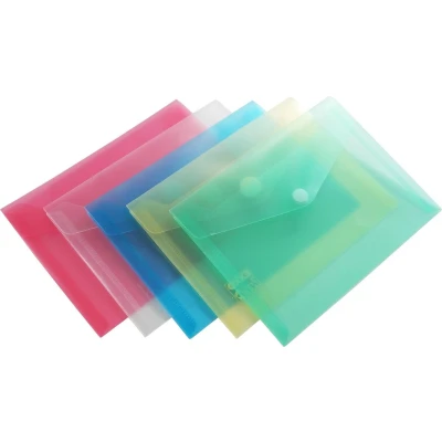 Afbeelding van EXXO HFP #90800 A6 Documentenmap Landschap model Klitsluiting Assorti kleuren 10 stuks (1 pak @ stuks)
