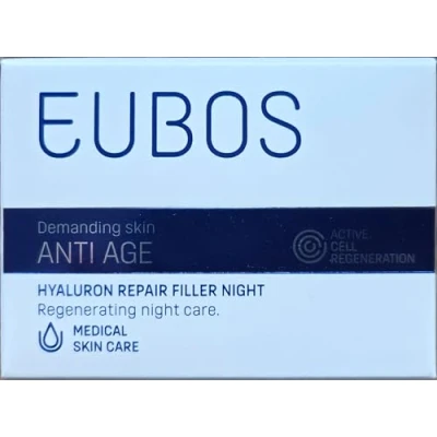 Afbeelding van Morgan Eubos Hyaluron Repair Filler Night Crema Notte Antirughe, 50 ml