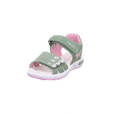 Afbeelding van Superfit 6137 MeisjesSandalenKindersandalen Kleur: Groen Maat: 32