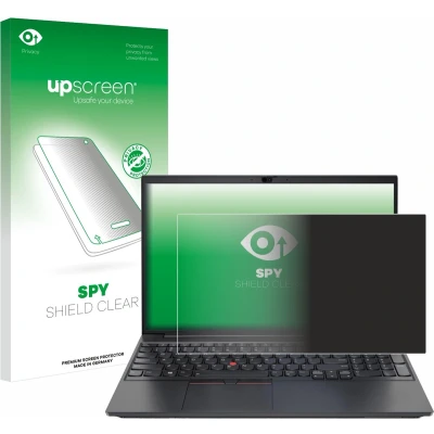 Afbeelding van upscreen Privacy Schermbeschermer voor Lenovo ThinkPad E15 Gen 2 Screen Protector Anti Spy, Antikras, Vingerafdruk