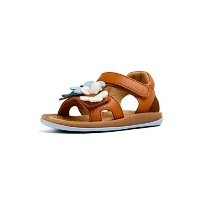 Afbeelding van Camper Babymeisjes TWS First Walker Flat Sandal, Medium Brown, 23 EU, EU