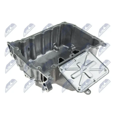 Afbeelding van NTY BMO VW 035 Carterpan Met olieaftapschroef Zonder boring voor oliestandsensor VOLKSWAGEN: Polo V Hatchback, SKODA: Fabia 2, Roomster