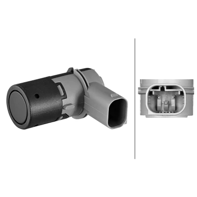 Afbeelding van Sensor, park distance control HELLA 6PX 358 270 361, voor o.a. BMW, MINI