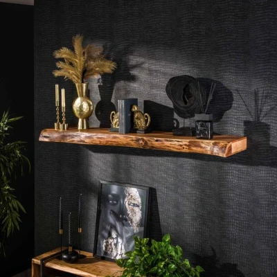 Afbeelding van Hoyz Collection Wandplank Tree 150cm Acaciahout M