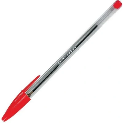 Afbeelding van Bic Balpen (Wegwerp) Cristal Rood 0.4 Mm Onuitwisbaar: Ja 1 stuks