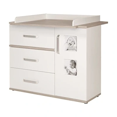 Afbeelding van roba Commode Moritz wit breed