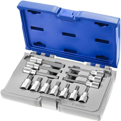 Afbeelding van Expert by Facom schroevendraaierdoppenset 6 kantschroeven 1/2&quot; 13 delig E032906