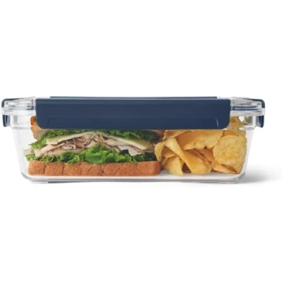 Afbeelding van YETI Grote voedselopslagcontainer, BPA vrij, vergrendeling en luchtdichte deksel, magnetron vriesbestendig, lekvrij, compatibel met koeler dun ijs