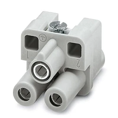 Afbeelding van Phoenix Contact 1586264 Businzetstuk HC HS 2 + PE Axiale schroefaansluiting 10 stuk(s)