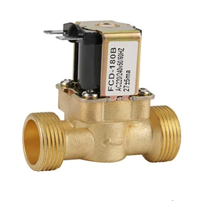 Afbeelding van Akozon magneetventiel G3/4 2 weg waterinlaat N/C normaal gesloten elektrisch AC 220/240 V FCD 180B inlaatventiel magneetventiel, inlaat