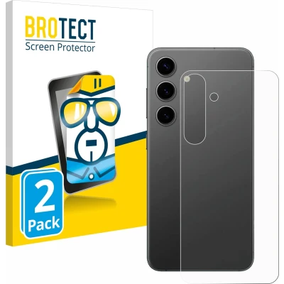 Afbeelding van BROTECT Screenprotector voor Samsung Galaxy S24 Plus (Achterkant) Folie Beschermfolie transparant (2 Stuks)