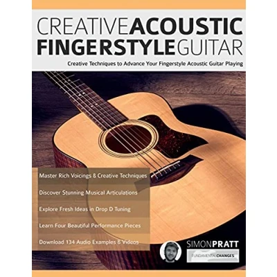 Afbeelding van Creative Acoustic Fingerstyle Guitar: Techniques to Advance Your Guitar Playing