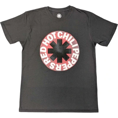 Afbeelding van Red Hot Chili Peppers Circle Asterisk Heren T shirt L Grijs