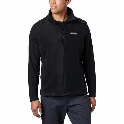 Afbeelding van Columbia Men&#039;s Big and Tall Steens Mountain Full Zip Soft Fleece Vest, Blk, 3X