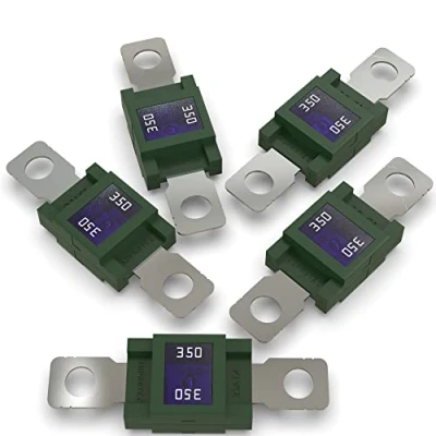 Afbeelding van Auprotec Mega Krachtstroomzekering, schroefzekering, 80 A 500 A, 350 groen, 5 stuks