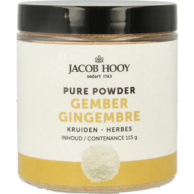 Afbeelding van 1+1 gratis Jacob Hooy Gember Poeder (115gr)
