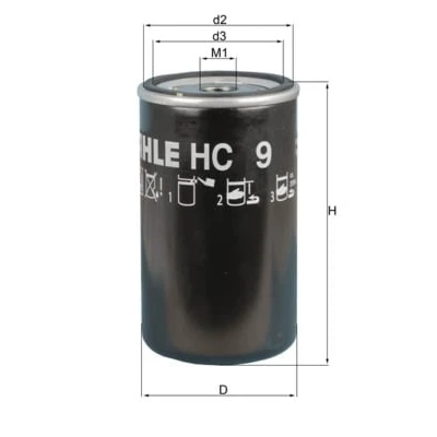 Afbeelding van Knecht Versnellingsbakfilter HC 9