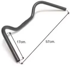 Afbeelding van Ergotec Nsu stuurbocht zwart 17045