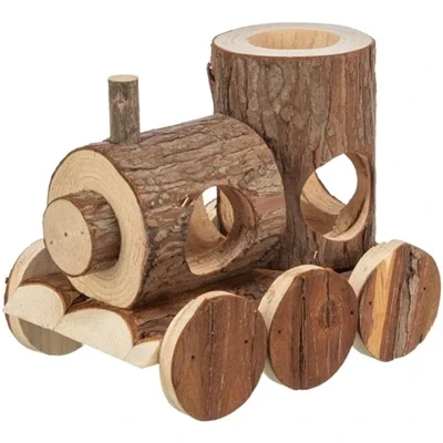 Afbeelding van Trixie trein levin voor muizen schorshout 17x12x14 cm