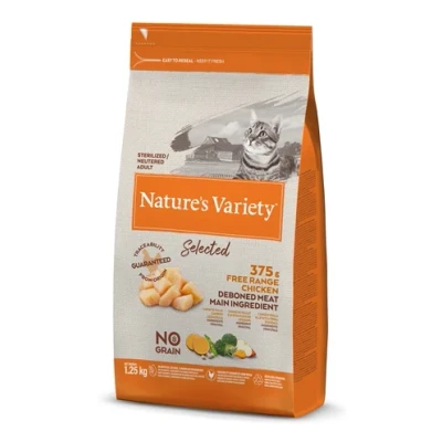 Afbeelding van Natures Variety Selected Sterilized Free Range Chicken 1,25 KG (408095)