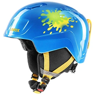 Afbeelding van Skihelm Uvex Junior Heyya Blue Splash 51 55 cm