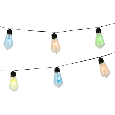 Afbeelding van Solar lichtsnoer Lumineo 1.8 meter (10 LEDs, Multikleur)