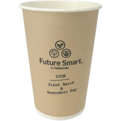 Afbeelding van drinkbeker Future Smart, uit karton, 180 ml, pak van 100 stuks