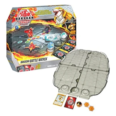 Afbeelding van Bakugan Geogan Rising Battle Matrix Speelbord Speelfigurenset