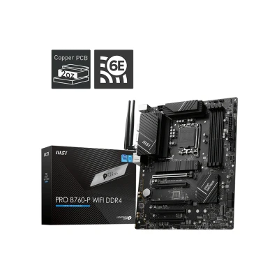 Afbeelding van Moederbord Intel MSI PRO B760 P WIFI DDR4