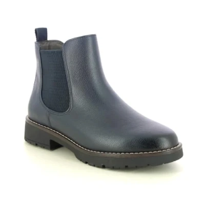 Afbeelding van Jana Chelsea Boot 8 25465 43 H breedte, donkerblauw, 37 EU