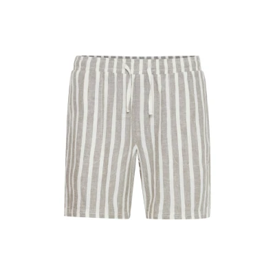 Afbeelding van Solid Fried Shorts, Heren, Maat: Large, Vetiver