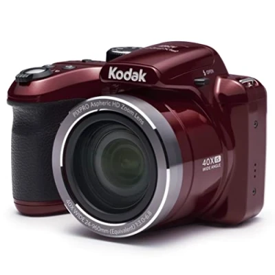 Afbeelding van Kodak Astro Zoom AZ401 Bridge fototoestel Rood