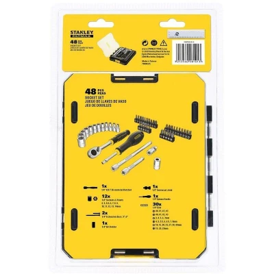 Afbeelding van Stanley Koffers FMMT98101 0 FatMax Tstak Dopsleutelset 1/4&quot; 48 Delig